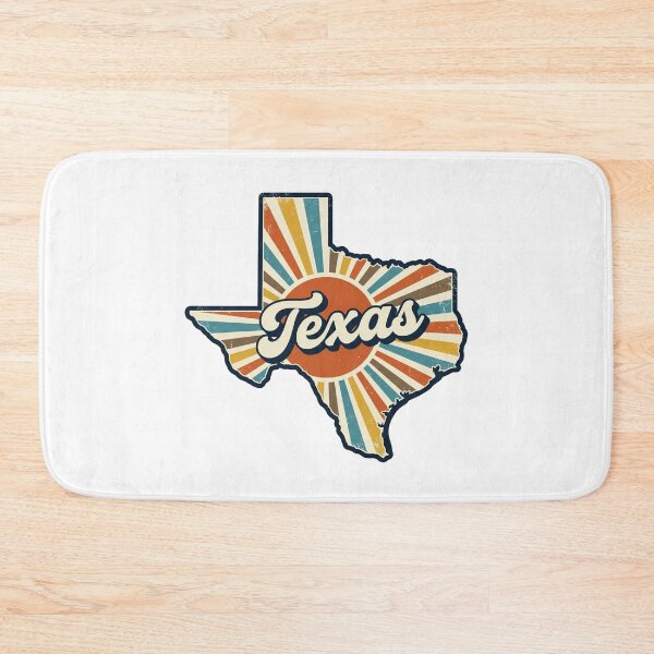 Item preview, Texas Retro Sunset State Silhouette – Vintage Distressed Design designed and sold by Paper Drip.