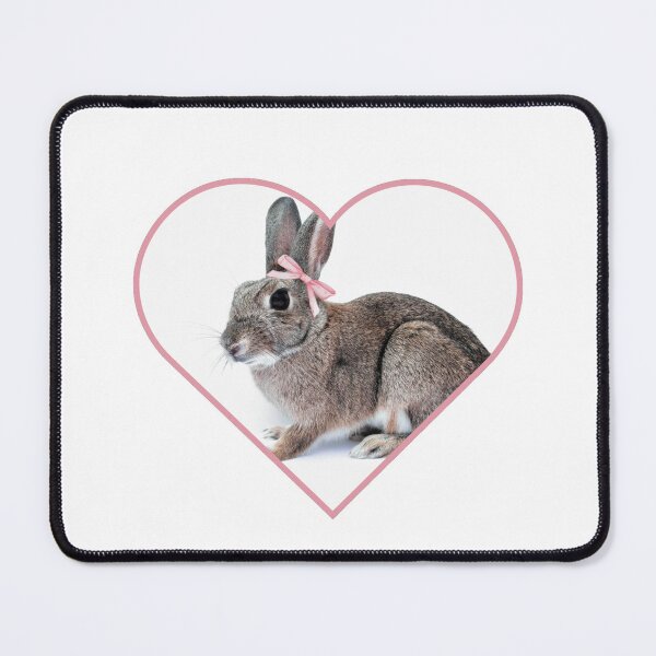 Item preview, Rabbit with pink bow designed and sold by madebyAnnie0.