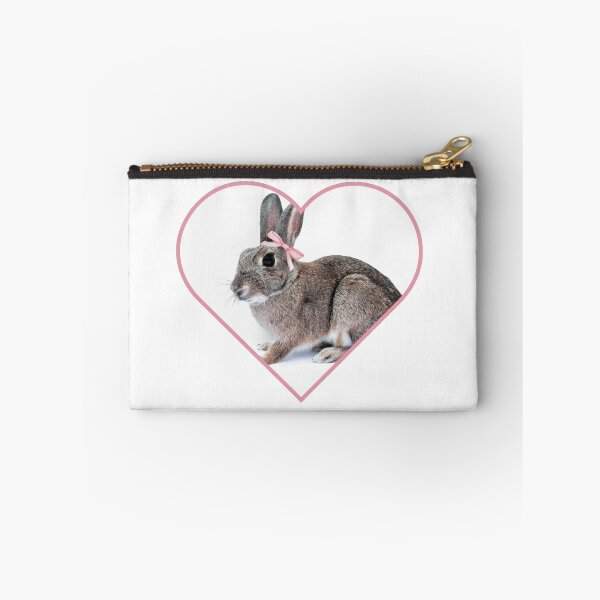 Item preview, Rabbit with pink bow designed and sold by madebyAnnie0.