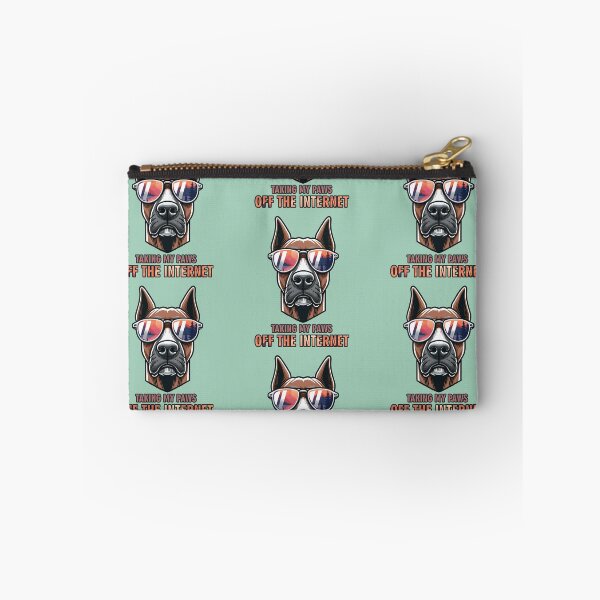 Item preview, Hikking doberman - Taking my paws off the internet designed and sold by GraphicComet.