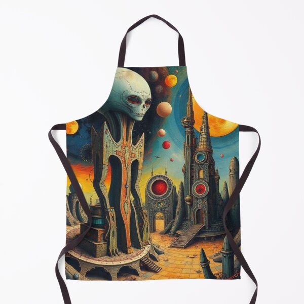 Item preview, Alien Landscape in Vibrant Colors designed and sold by RAISC.