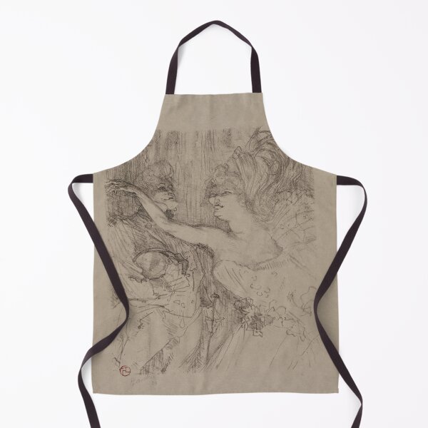 Item preview, Guy and Mealy in Paris Qui Marche by Henri de Toulouse-Lautrec | Vintage Cabaret Art Print designed and sold by artofuniverse.