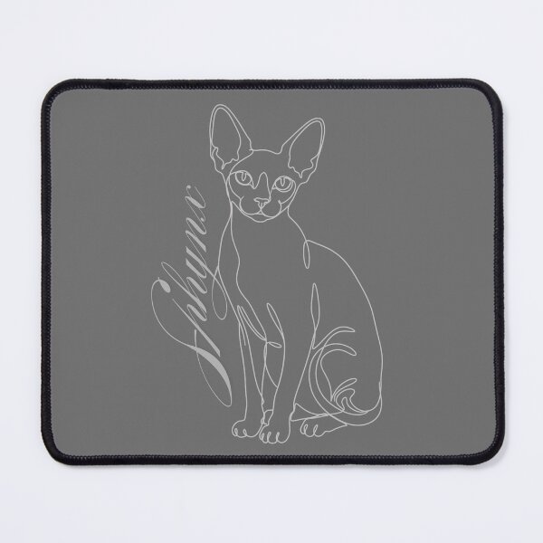 Item preview, Minimalist Sphynx Cat Continuous Line Art For Dark designed and sold by ASMAR B.