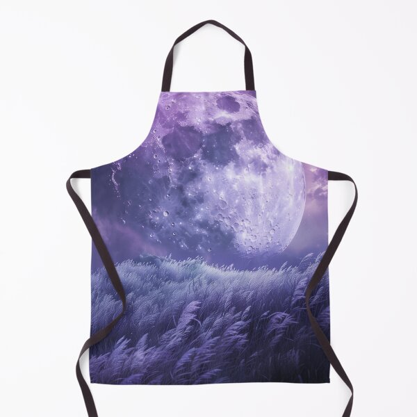 Item preview, Purple Moon Above Dream Meadow designed and sold by QuantumDrift.