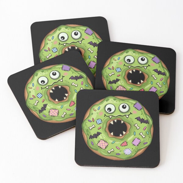 Item preview, Ghoulish Lime Monster Pastry designed and sold by Emegan Print Art.