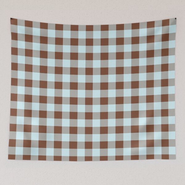 Artikelvorschau, Brauner Zucker-Gingham entworfen und verkauft von PASCERIMEZ.