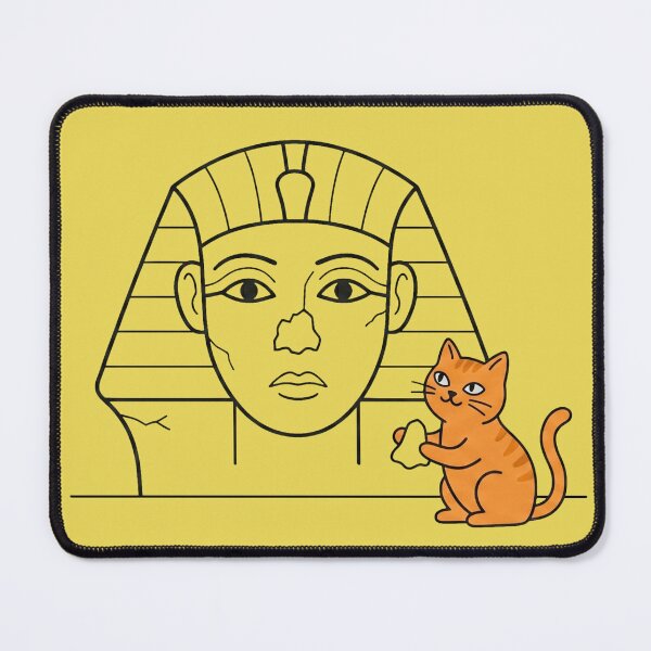 Item preview, The Real Reason The Sphinx Lost Its Nose - Funny Orange Cat designed and sold by MythoWorldddd.