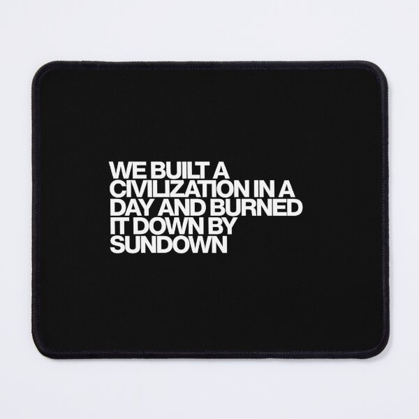 Item preview, We Built A Civilization In A Day And Burned It Down By Sundown - Lord of the Flies Art designed and sold by dsxclothing.