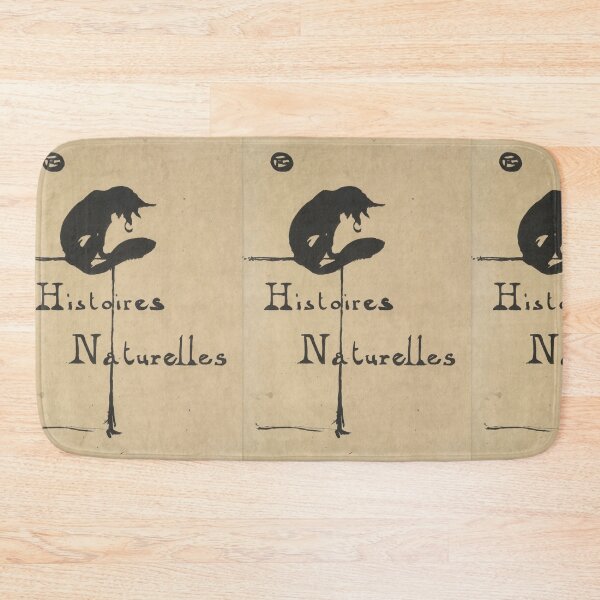 Item preview, Histoires Naturelles Titlepage by Henri de Toulouse-Lautrec | Minimalist Art Nouveau Poster Print designed and sold by artofuniverse.