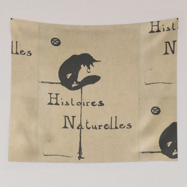 Item preview, Histoires Naturelles Titlepage by Henri de Toulouse-Lautrec | Minimalist Art Nouveau Poster Print designed and sold by artofuniverse.