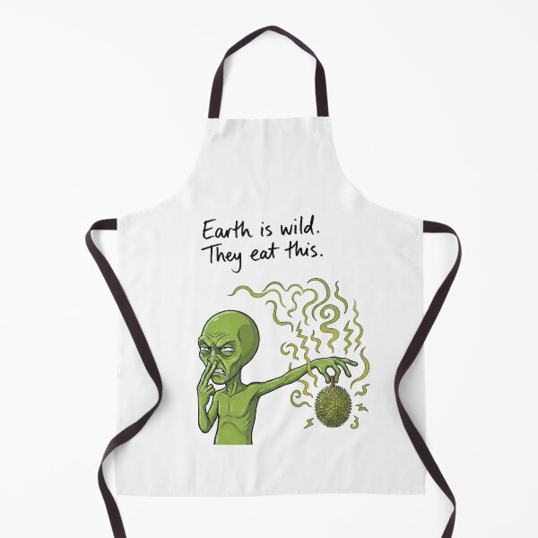 Item preview, Alien Durian Challenge - Earth is Wild designed and sold by HornbillDesign.