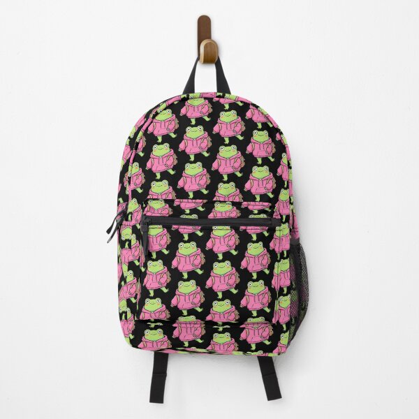 Item preview, Pink Hoodie Amphibian Student designed and sold by Emegan Print Art.