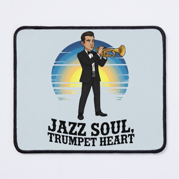 Item preview, Trumpeter and Sunset - World Music Day designed and sold by Art-Arcade6.