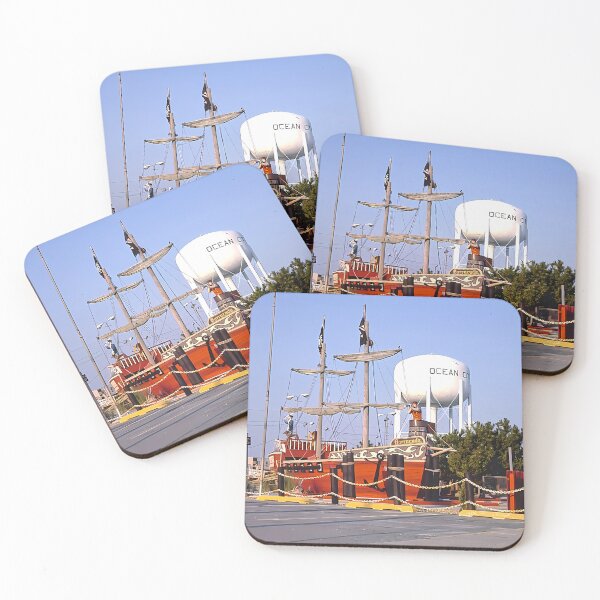 Item preview, Pirate Ship Mini Golf Game | Nautical Art designed and sold by GammaRay.