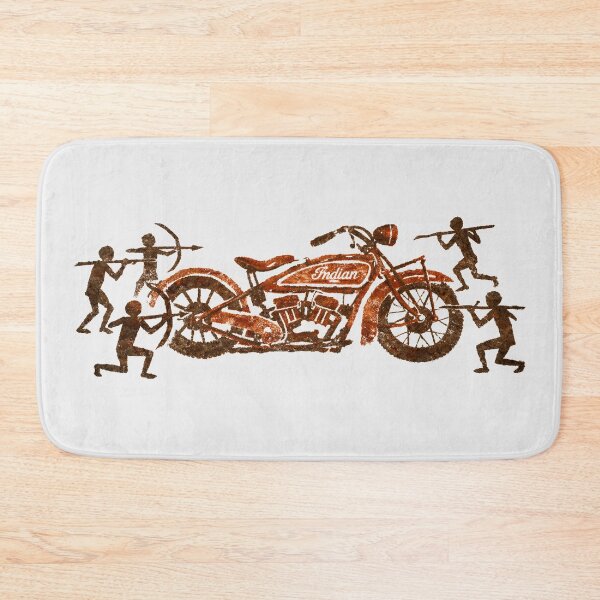 Item preview, Indian Scout 101 1928 Naive Design – Prehistoric Motorcycle Art designed and sold by EdGraphy.