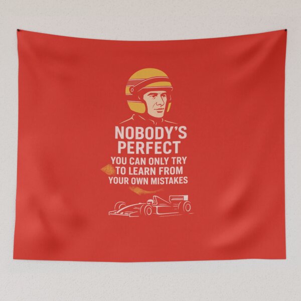 Item preview, Senna Nobody Perfect designed and sold by Becooldesing.