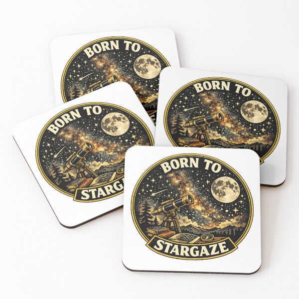 Item preview, Born To Stargaze – Vintage Space Aesthetic designed and sold by DeepSkyPrints.
