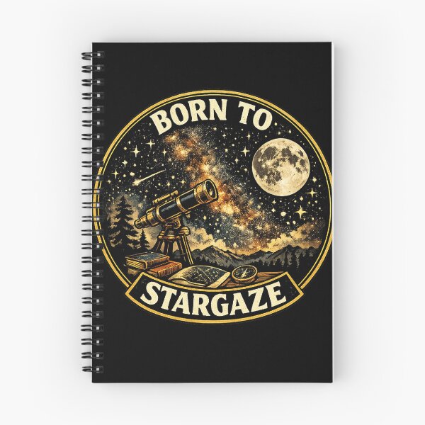 Item preview, Born To Stargaze – Vintage Space Aesthetic designed and sold by DeepSkyPrints.