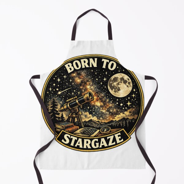 Item preview, Born To Stargaze – Vintage Space Aesthetic designed and sold by DeepSkyPrints.