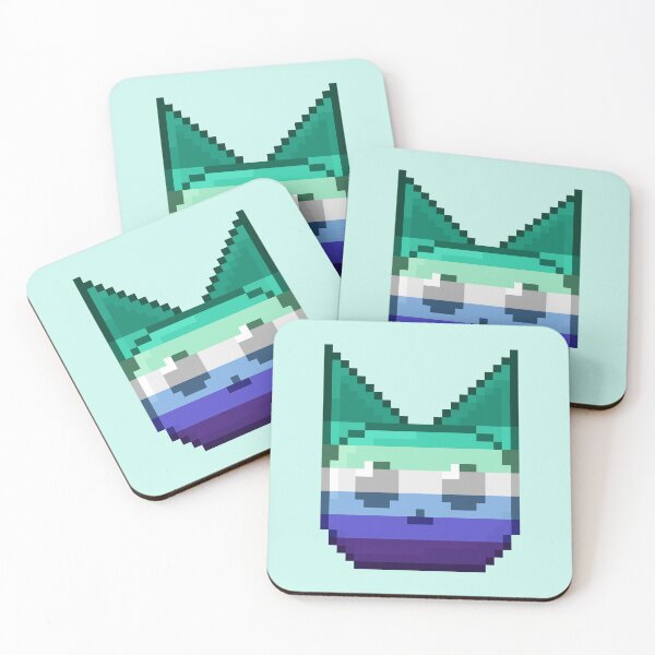 Item preview, MLM Pixel Pride Cat designed and sold by Lilac-Cat.
