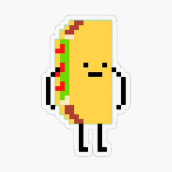 Stickman was dead by taco pixel art