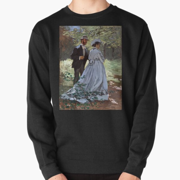 Claude Monet Bazille and Camille Pullover Sweatshirt