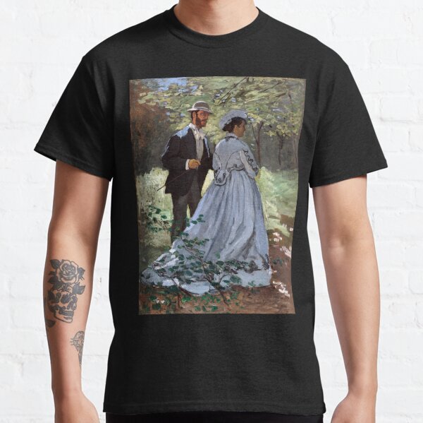 Claude Monet Bazille and Camille Classic T-Shirt