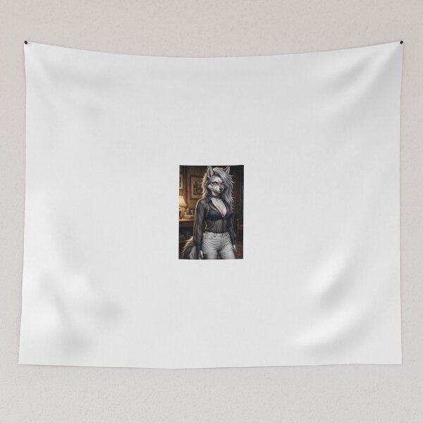 Item preview, Loona in Black Sheer Shirt and White Jeans designed and sold by CathryneDelamort.