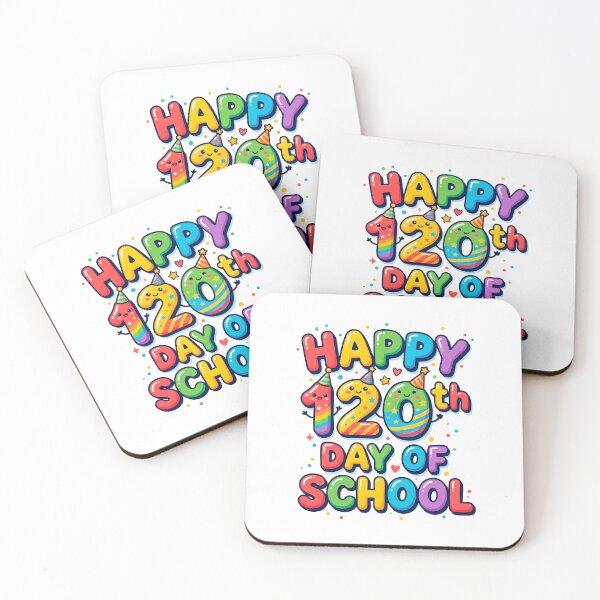 Item preview, Happy 120th Day of School Bright Celebration designed and sold by JulyClub.