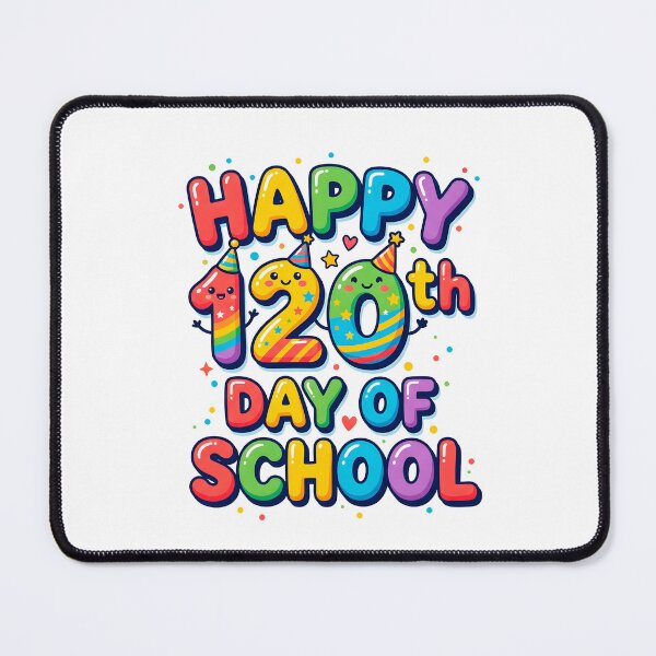 Item preview, Happy 120th Day of School Bright Celebration designed and sold by JulyClub.