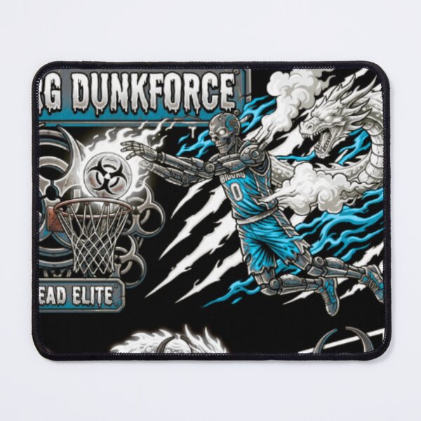 Item preview, TOCOCLAWS Cyborg Dunkforce - Undead Elite Basketball Art designed and sold by TOCOCLAWS.