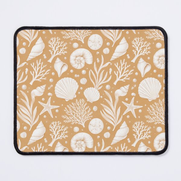 Item preview, Brown White Ocean Art designed and sold by AureliasDesignStudio.