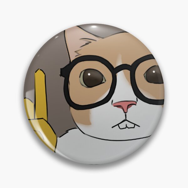 Item preview, Hmm actually cat meme illustration designed and sold by Suunart.