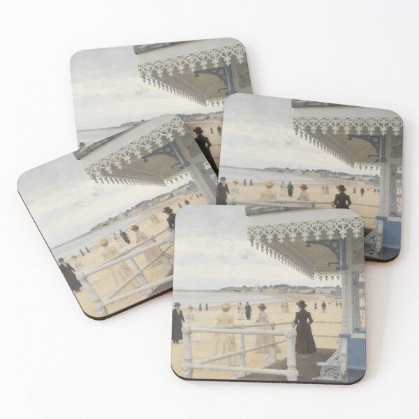 Item preview, Weymouth Beach during the Victorian Era designed and sold by Andrea Kreates.