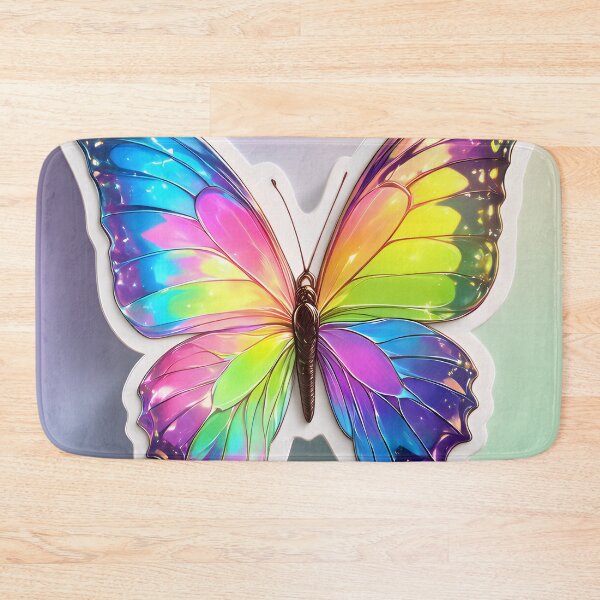 Item preview, Butterfly  sticker designed and sold by friendly-pic.