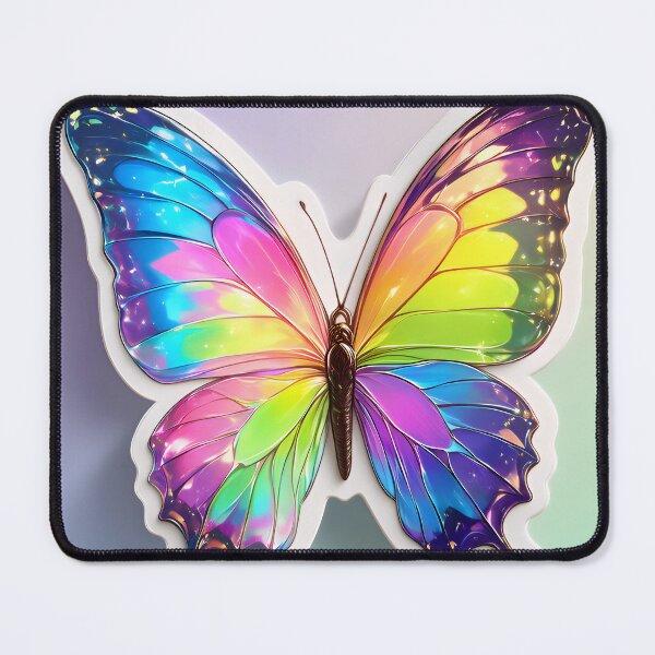 Item preview, Butterfly  sticker designed and sold by friendly-pic.