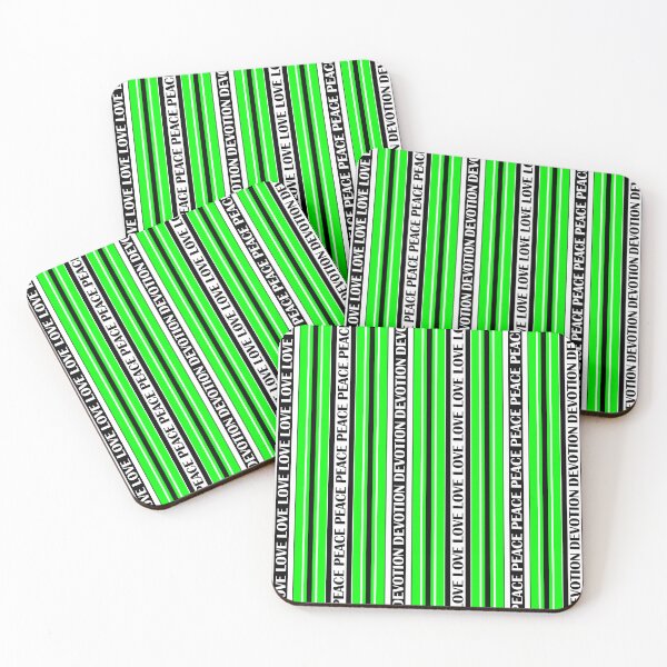 Item preview, Modern Typographic Pattern: Love Peace Devotion designed and sold by Jam Dream.