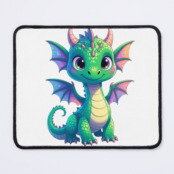 Item preview, Cute Winterwatcher Dragon Sticker – Green Wings of Fire Fanart designed and sold by ExploreAura Studio.