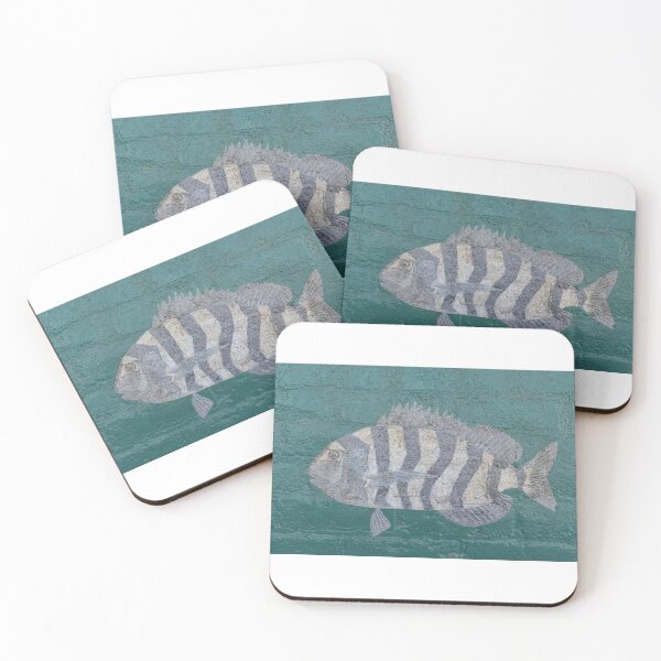 Item preview, Vintage Fish Mural | Ocean Art designed and sold by GammaRay.