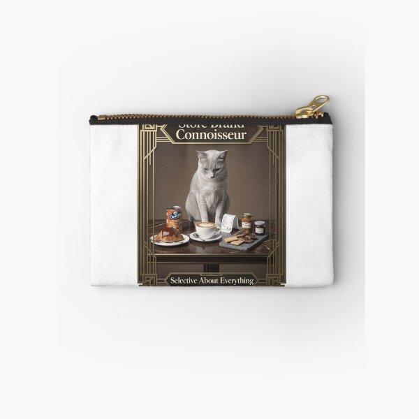 Item preview, Store Brand Connoisseur Funny Cat Coffee Lifestyle Art designed and sold by YMLux.