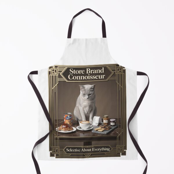 Item preview, Store Brand Connoisseur Funny Cat Coffee Lifestyle Art designed and sold by YMLux.