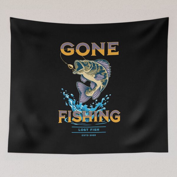 Item preview, Gone Fishing  designed and sold by TheEndDesign.