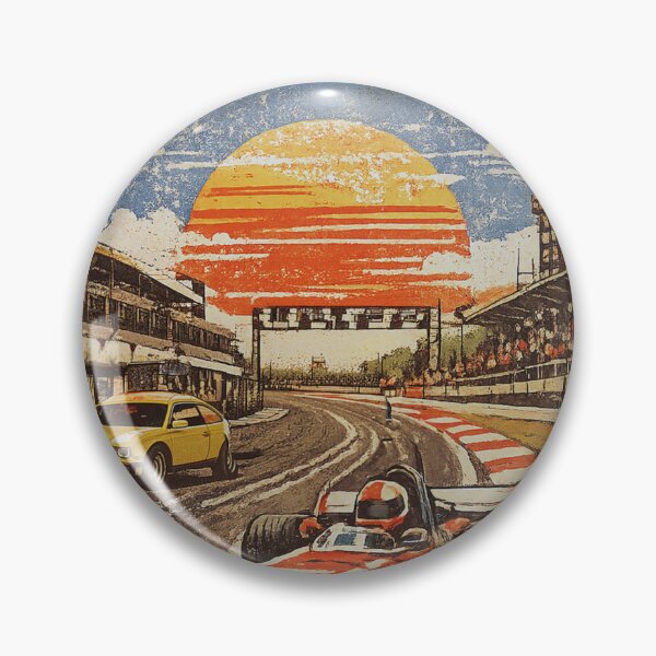 Item preview, Retro Motorsport Sunset – Vintage Racing Aesthetic Graphic designed and sold by zet-ha.