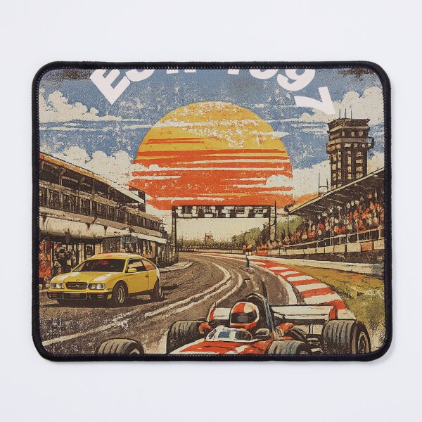 Item preview, Retro Motorsport Sunset – Vintage Racing Aesthetic Graphic designed and sold by zet-ha.