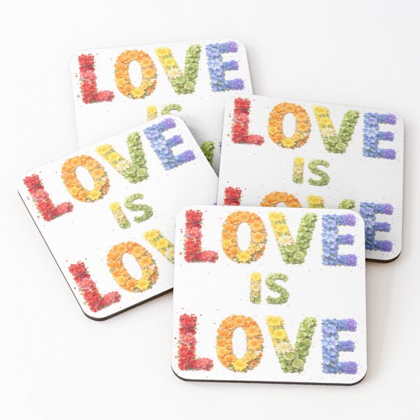 Item preview, Love is love flower design  designed and sold by KLflorals.