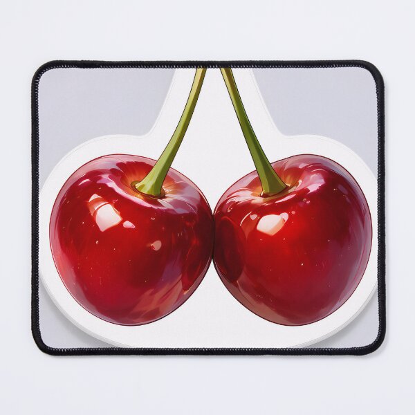 Item preview, 2 cherries purple sticker designed and sold by friendly-pic.