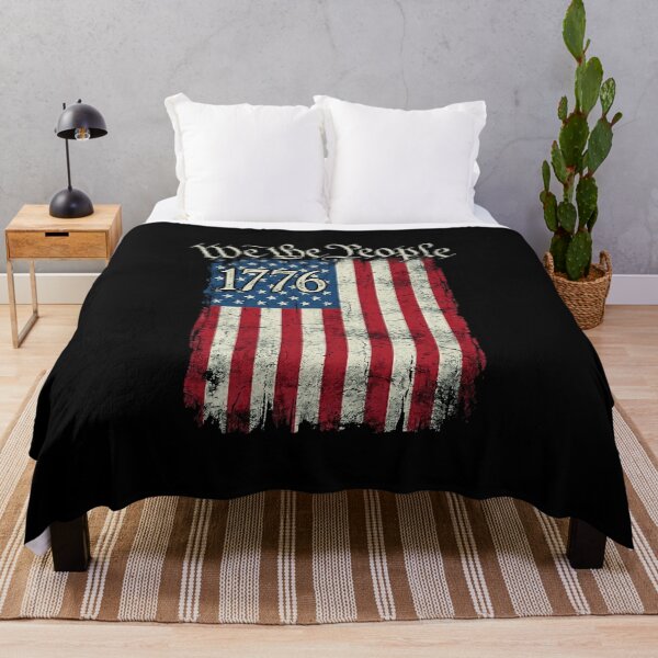 Item preview, We The People 1776 Distressed American Flag Patriotic Art designed and sold by Off-Road-Zone.