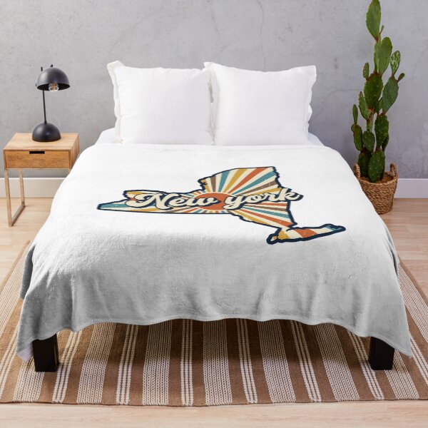 Item preview, New york Retro Sunset State Silhouette – Vintage Distressed Design designed and sold by Paper Drip.