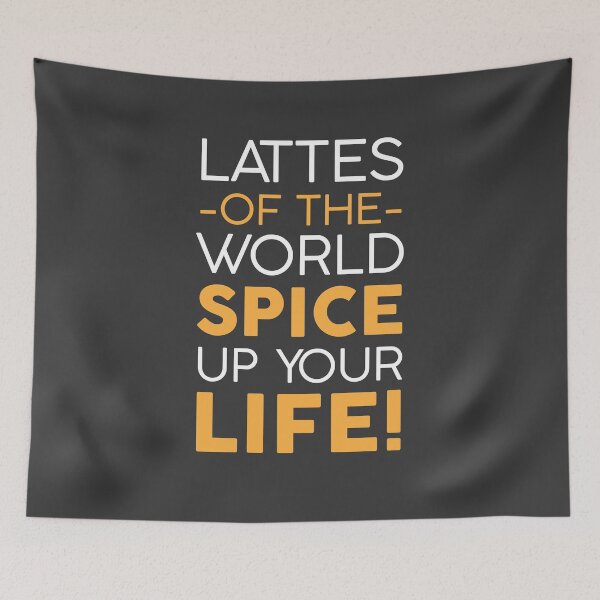 Item preview, Lattes Of The World Spice Up Your Life designed and sold by kjanedesigns.