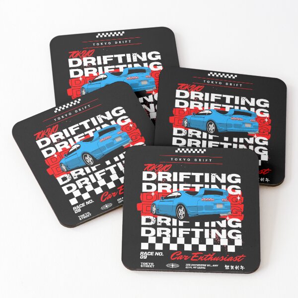Item preview, Tokyo Drift JDM Supra - Streetwear Racing Aesthetic designed and sold by CozyThinker.